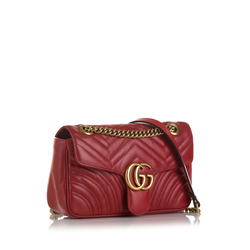 Pre-Loved Gucci Small GG Marmont Matelasse Crossbody Bag - Picture 2 of 12